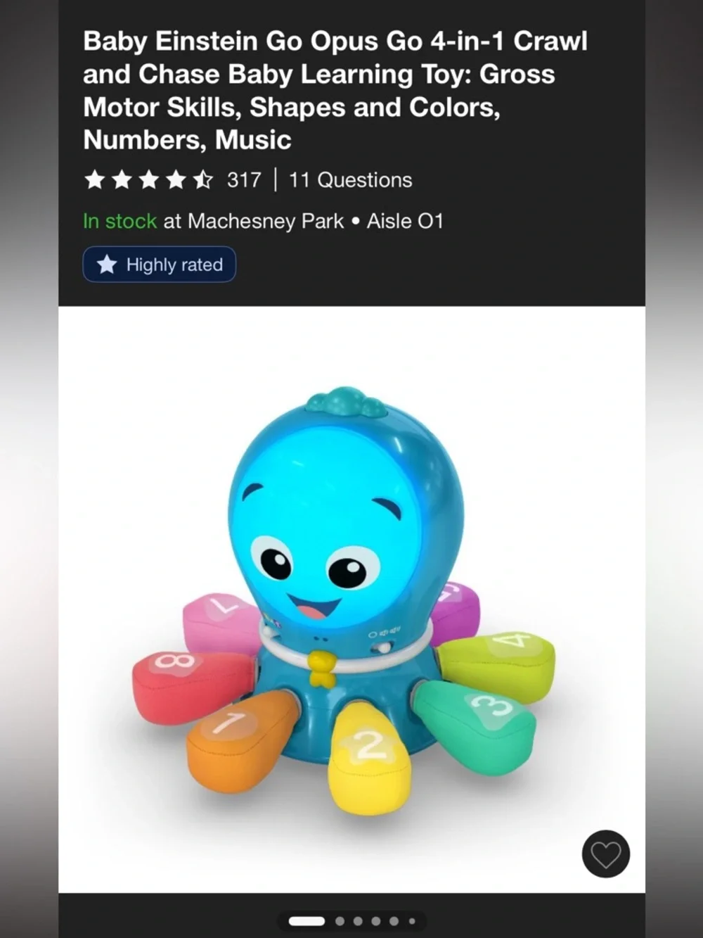 Baby Einstein Go Opus Go - Picture 3 of 3